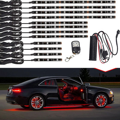 Motorfiets12pcs 5050SMD Underglow Lichte Uitrustingen voor Auto's