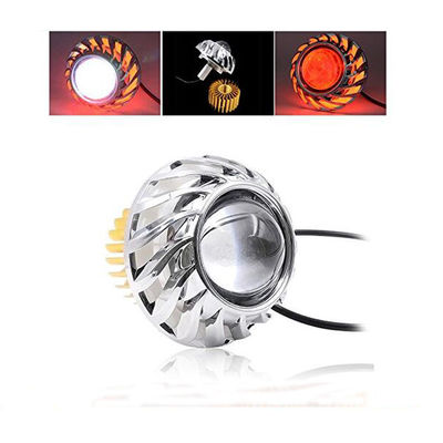 de Motorfietskoplamp Angel Eyes High Low Beam van 3000lm 30w