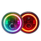 45W 7 Duimlandrover Angel Eye Ring Light, RGB Halolichten voor Vrachtwagens